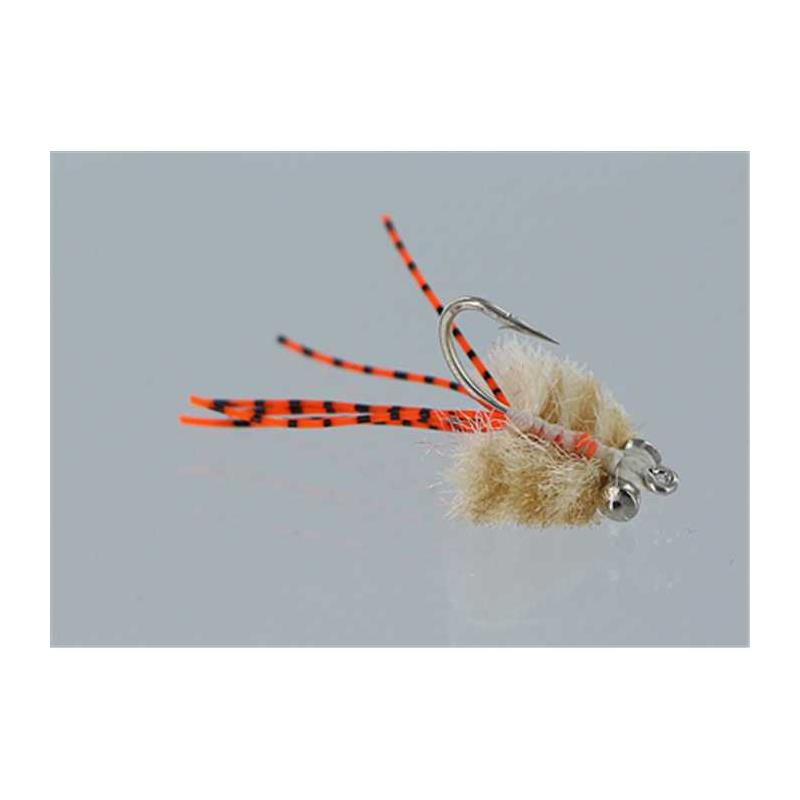 Mouche Tof Sedge Seychelles Fleeng - Crab Tan/Orange