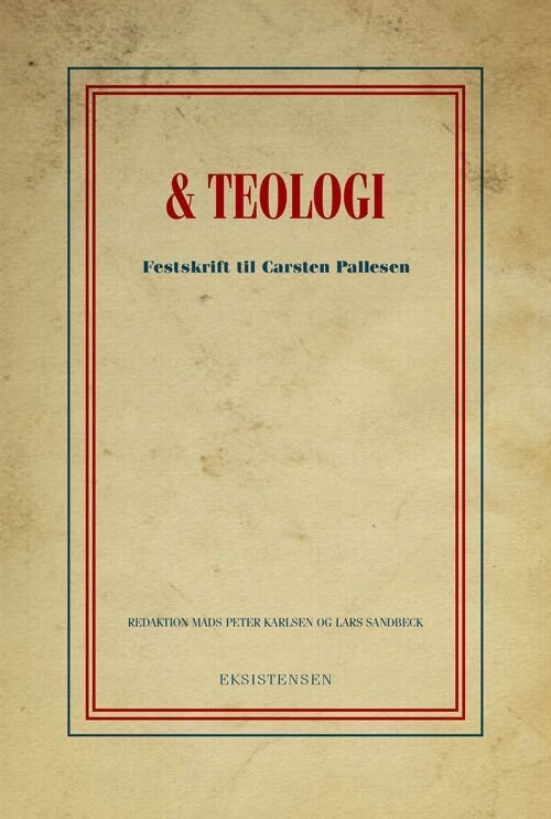 Og Teologi - Lars Sandbeck - Bog