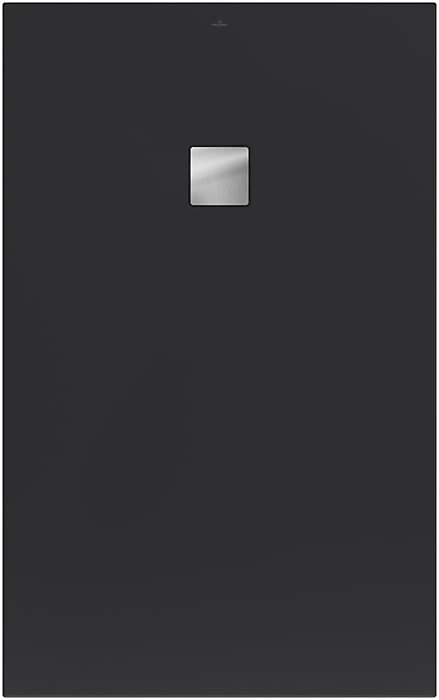 Receveur de douche 80 x 140 cm en acrylique, anthracite mat, Villeroy & Boch Exklusive