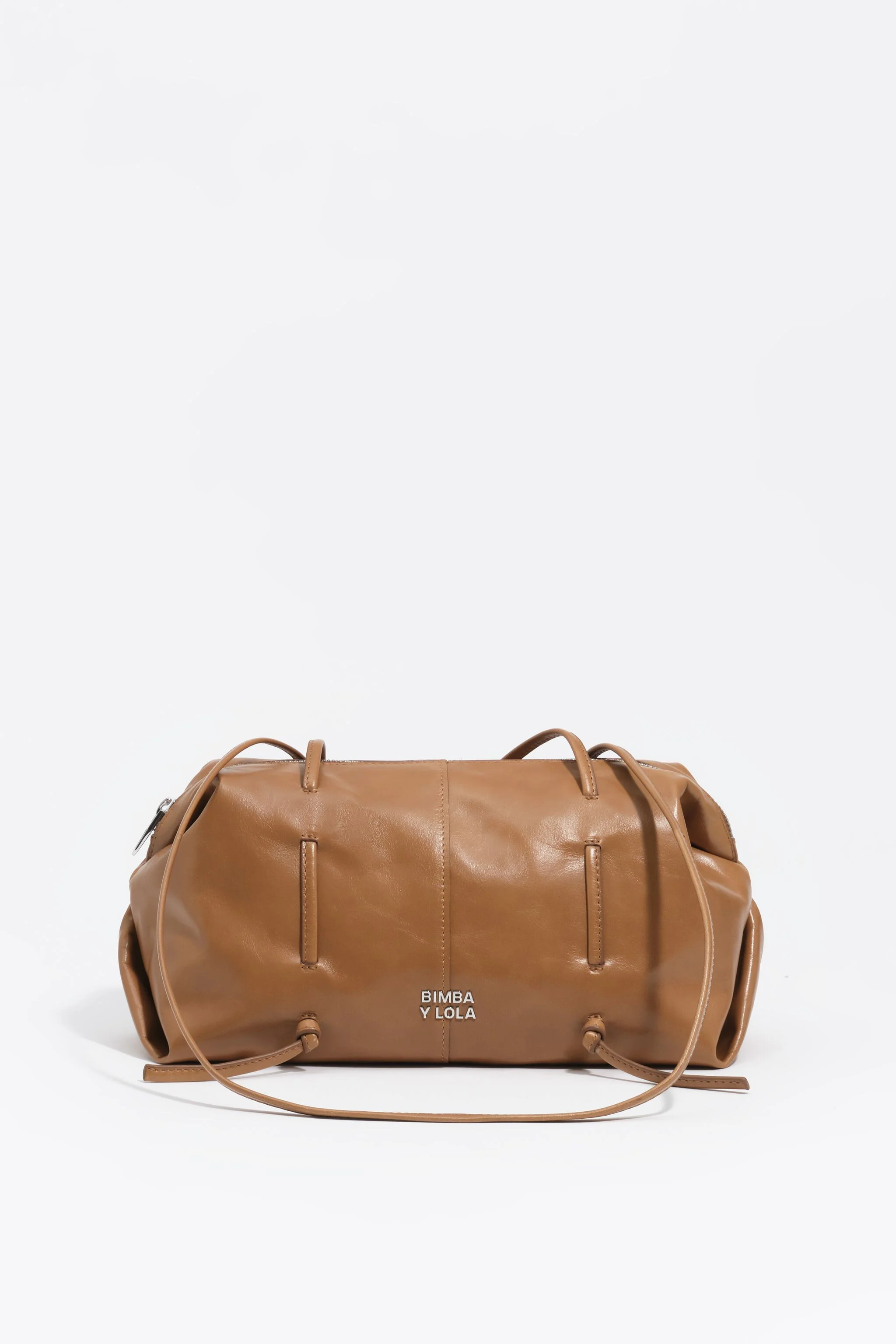 Bolsa Lolita de couro cor mel