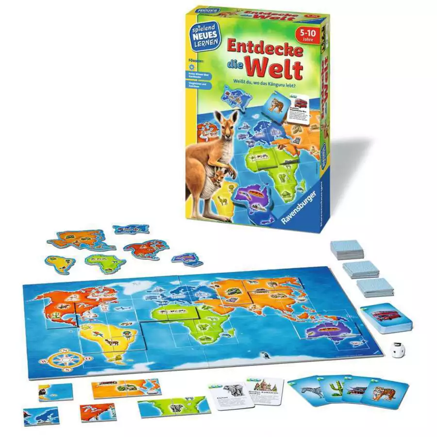 Ravensburger Entdecke die Welt bunt