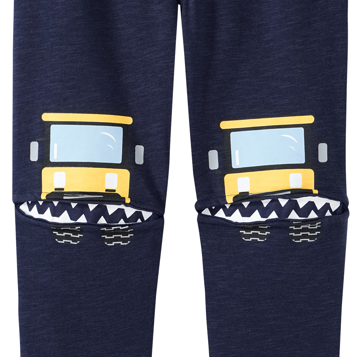 Topolino Jungen Jogginghose mit Knie-Applikation dunkelblau