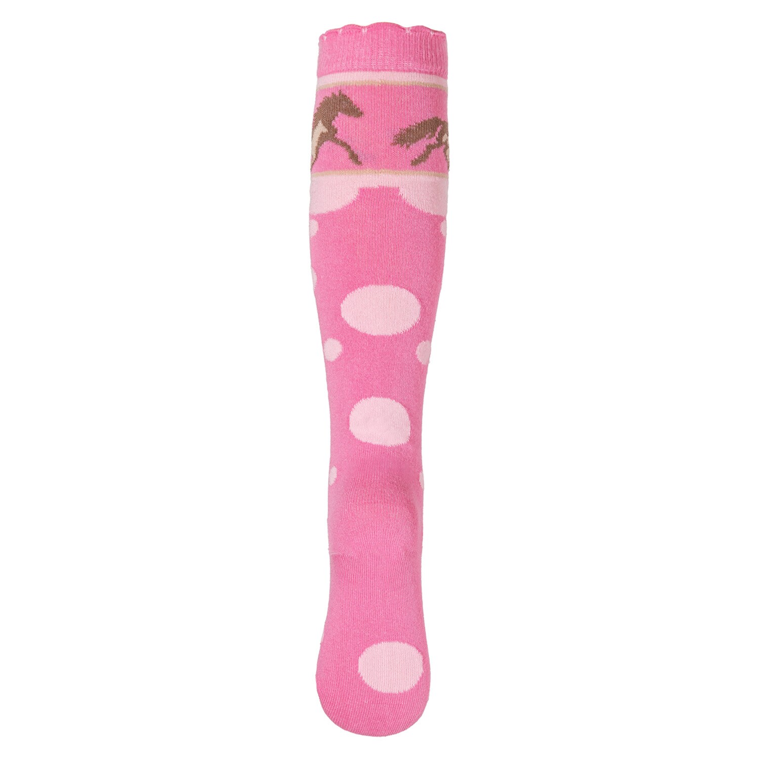 Cotton Prime® Kinder Kniestrümpfe 6 Paar, mit Pferde Motiven