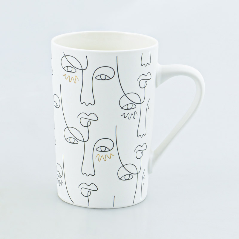 Mug haut 'Figura' yeux ouverts