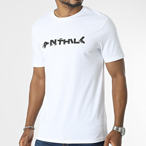 Tee Shirt Team Work Blanc Noir