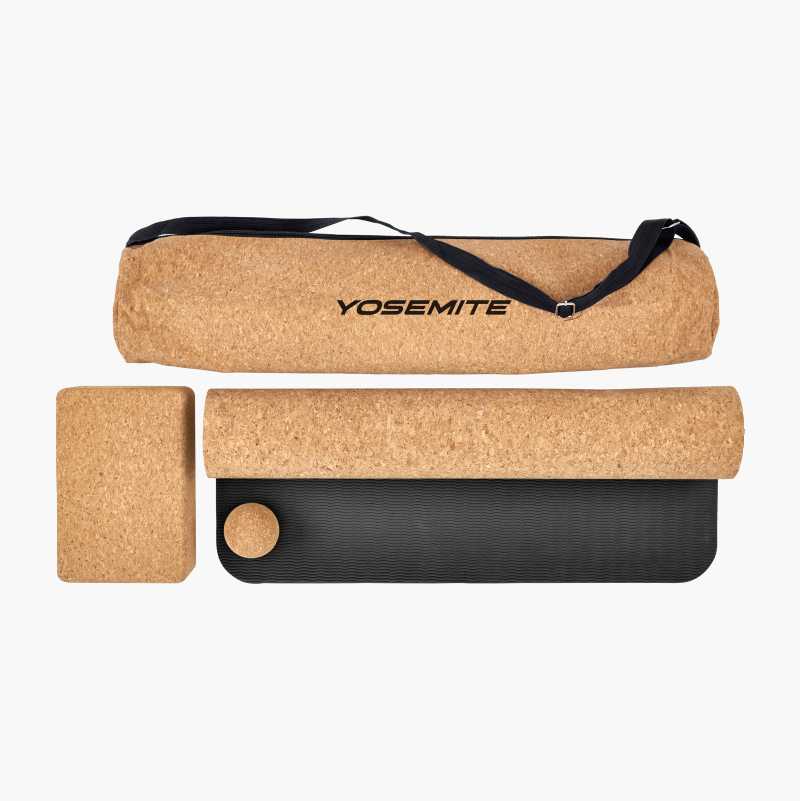 Yogasett i kork