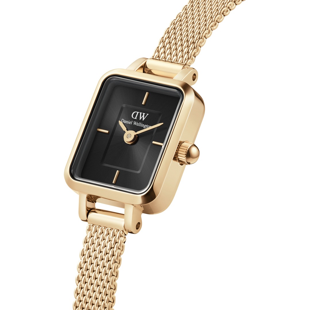 Daniel Wellington Quadro Mini Evergold Onyx