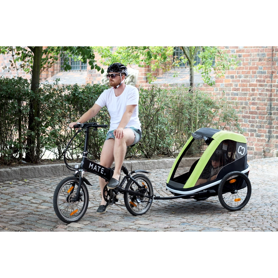 hamax Kinderfahrradanhänger Avenida ONE Lime