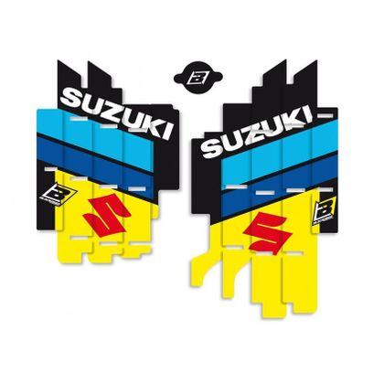 Stickers grille de radiateur Blackbird REPLICA SUZUKI WORLD MXGP RACING 2019