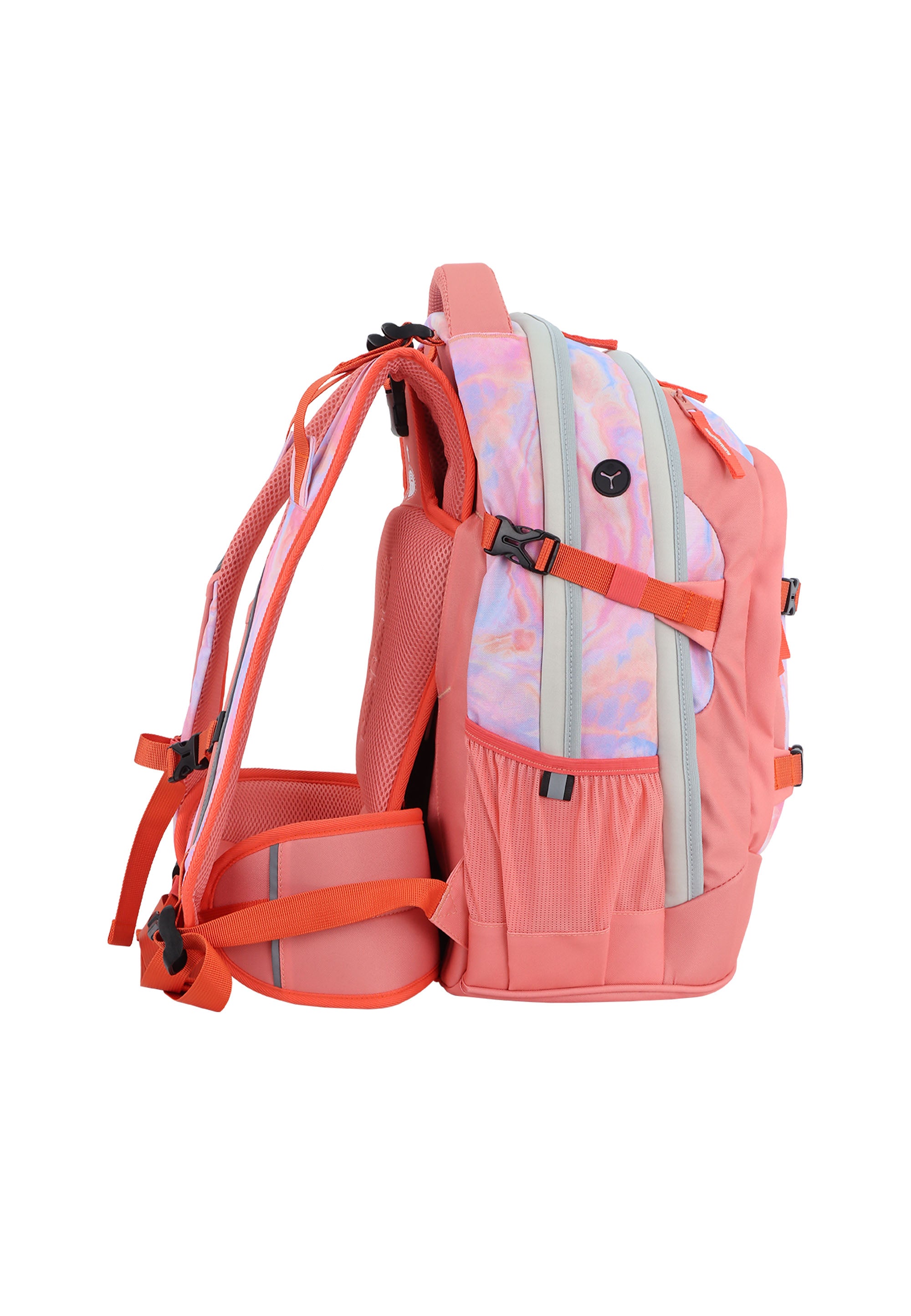 2be School Backpack Rugzak Koraal Roze