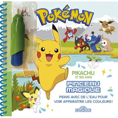 Pokemon Pinceau Magique Pikachu et ses Amis