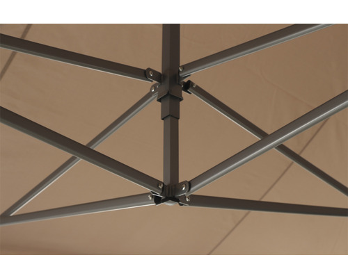 Allround paviljoen Siena Garden 3x4,5 m taupe