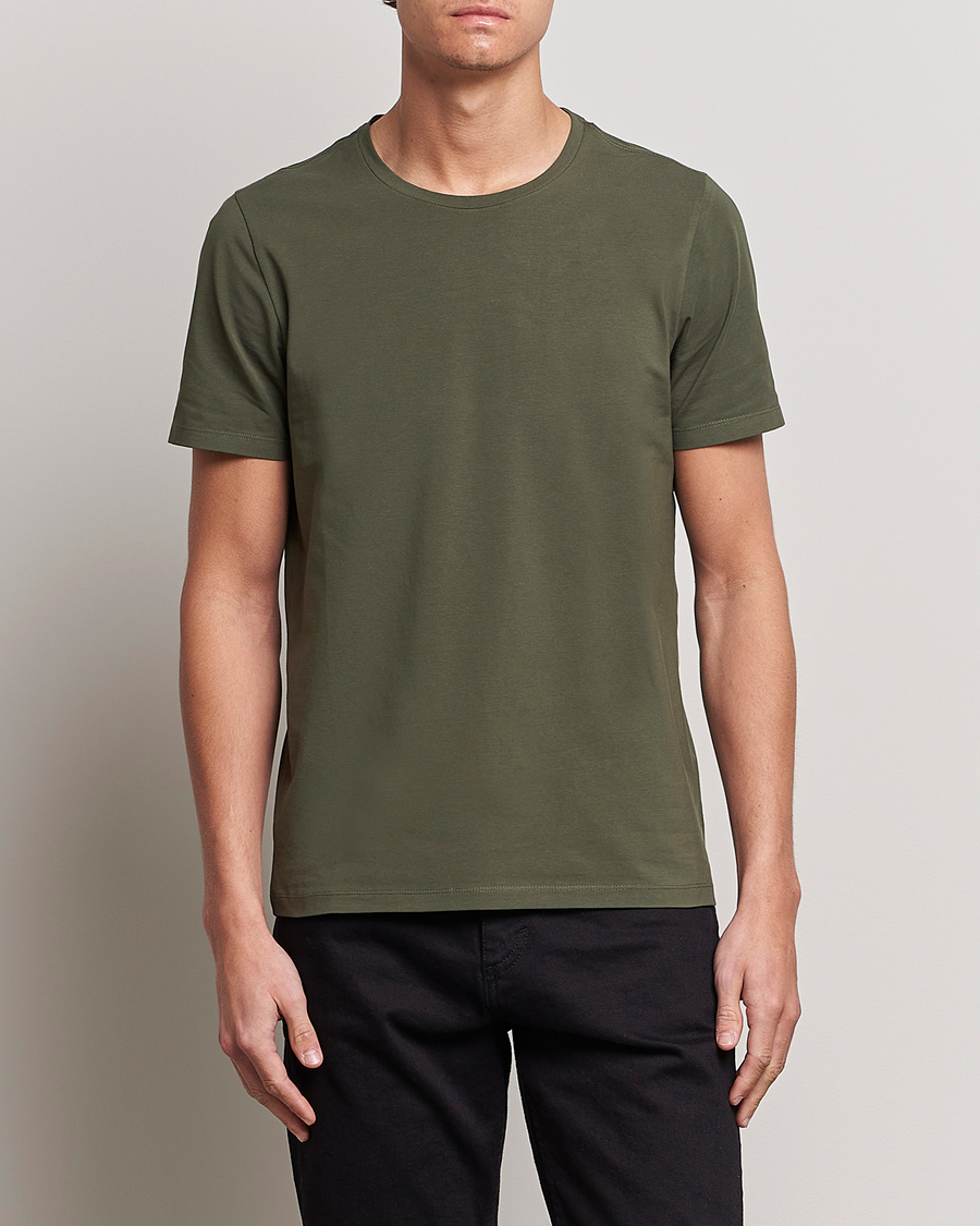 Oscar Jacobson Kyran Cotton T-shirt S-S Green