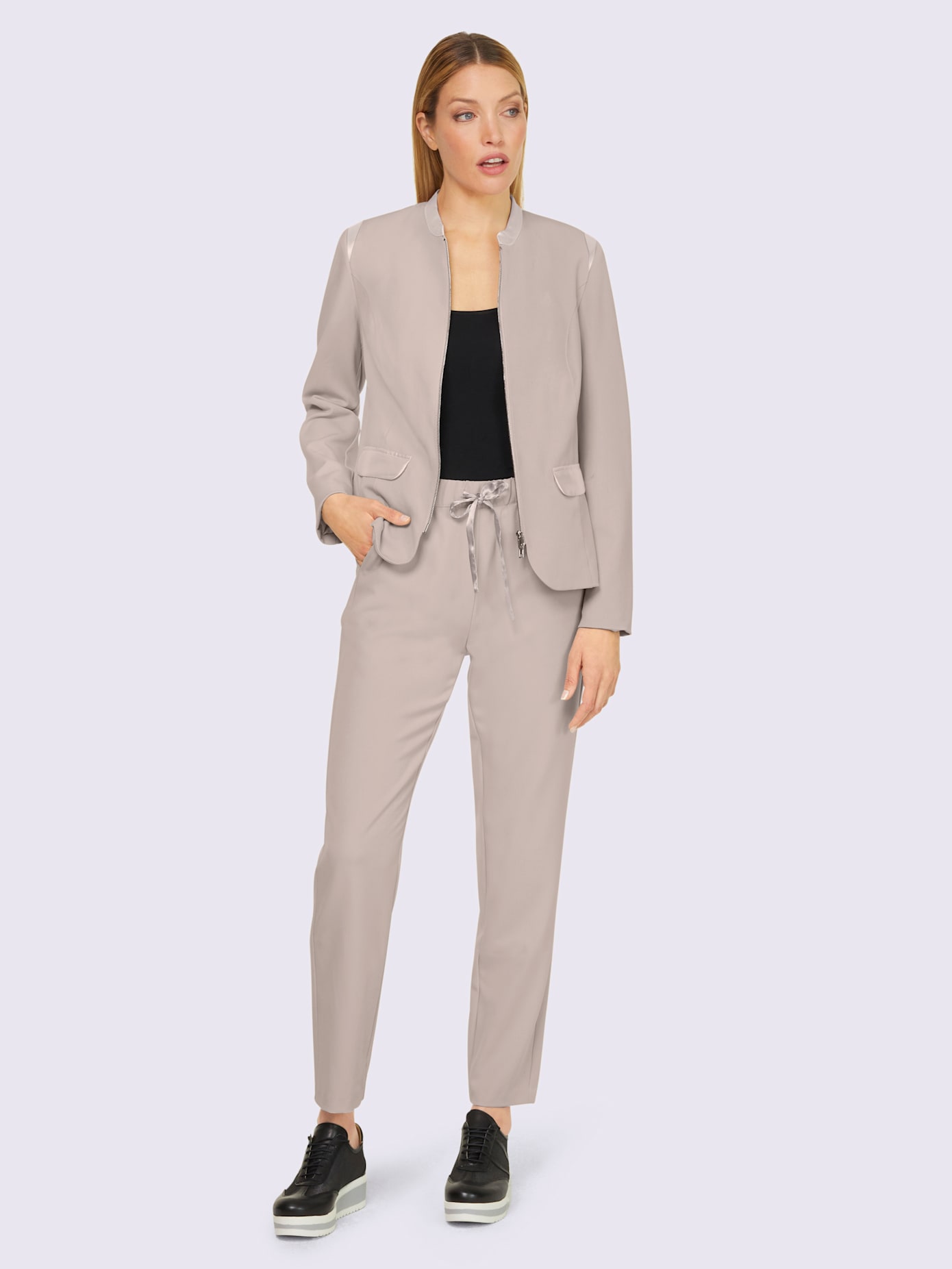 Tailleur pantalon qualité tissée