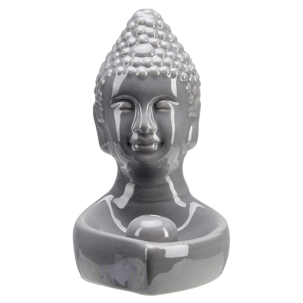Porte encens décoration Bouddha en céramique