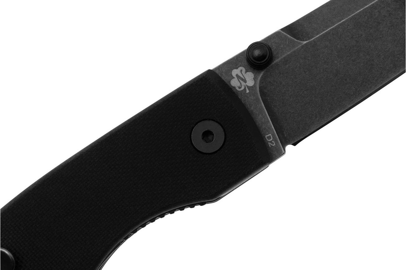 Böker Poke 01BO637, Blackwashed D2, Black G10, zakmes