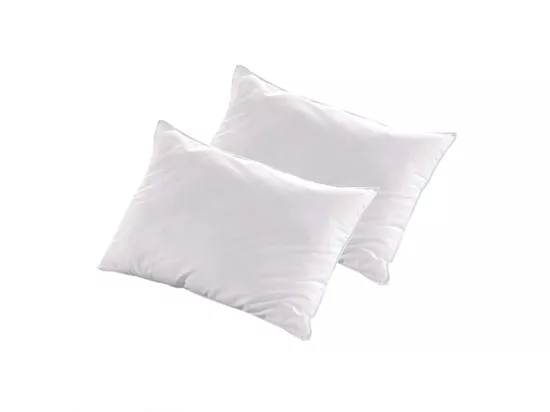 BELLECOUR LITERIE | Lot de 2 oreillers 40x60 cm LUXOTEL | Fibres creuses