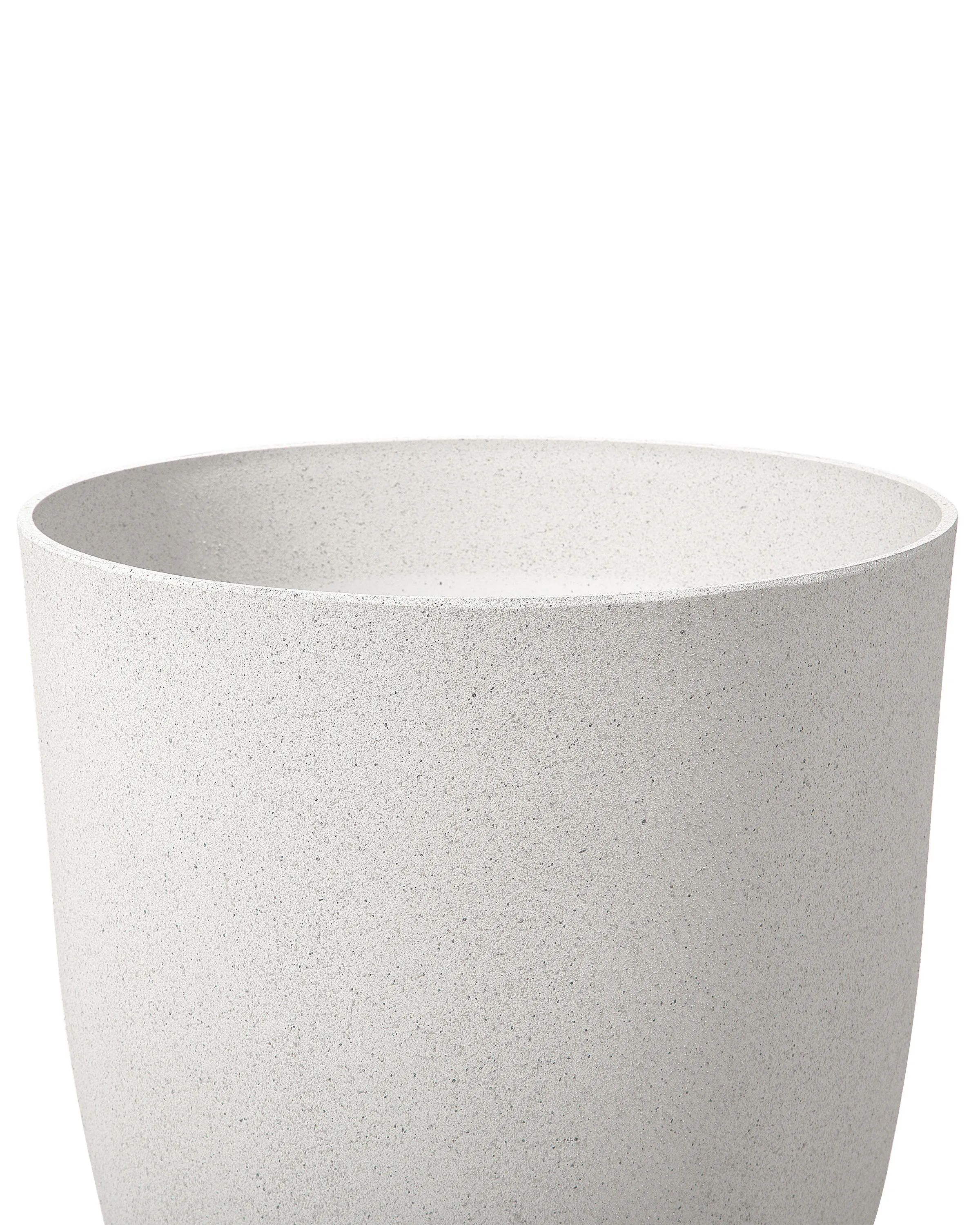 Set van 2 bloempotten CROTON 35 cm Gebroken wit