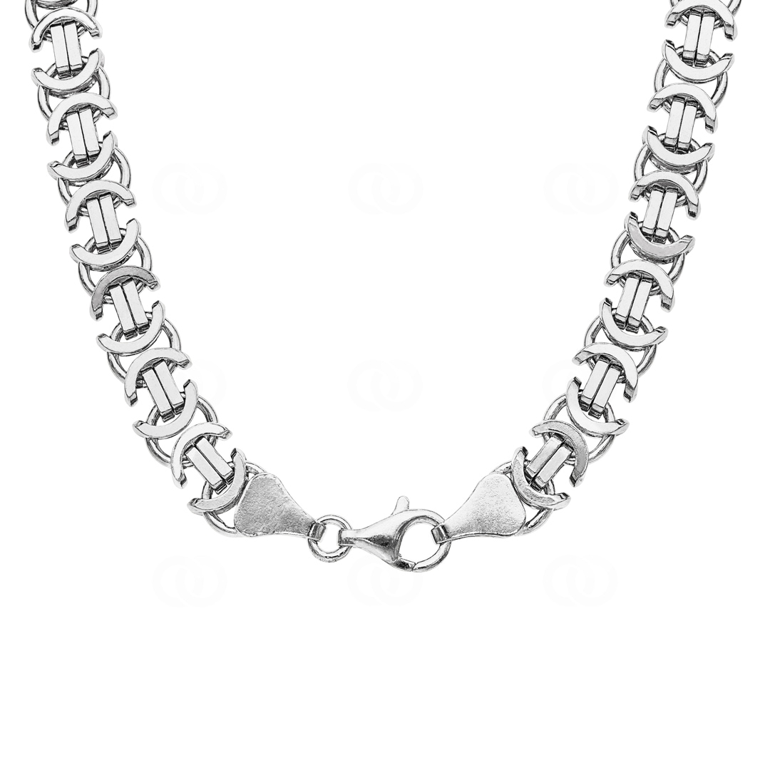 Königskette flach 925 Silber 11.2mm