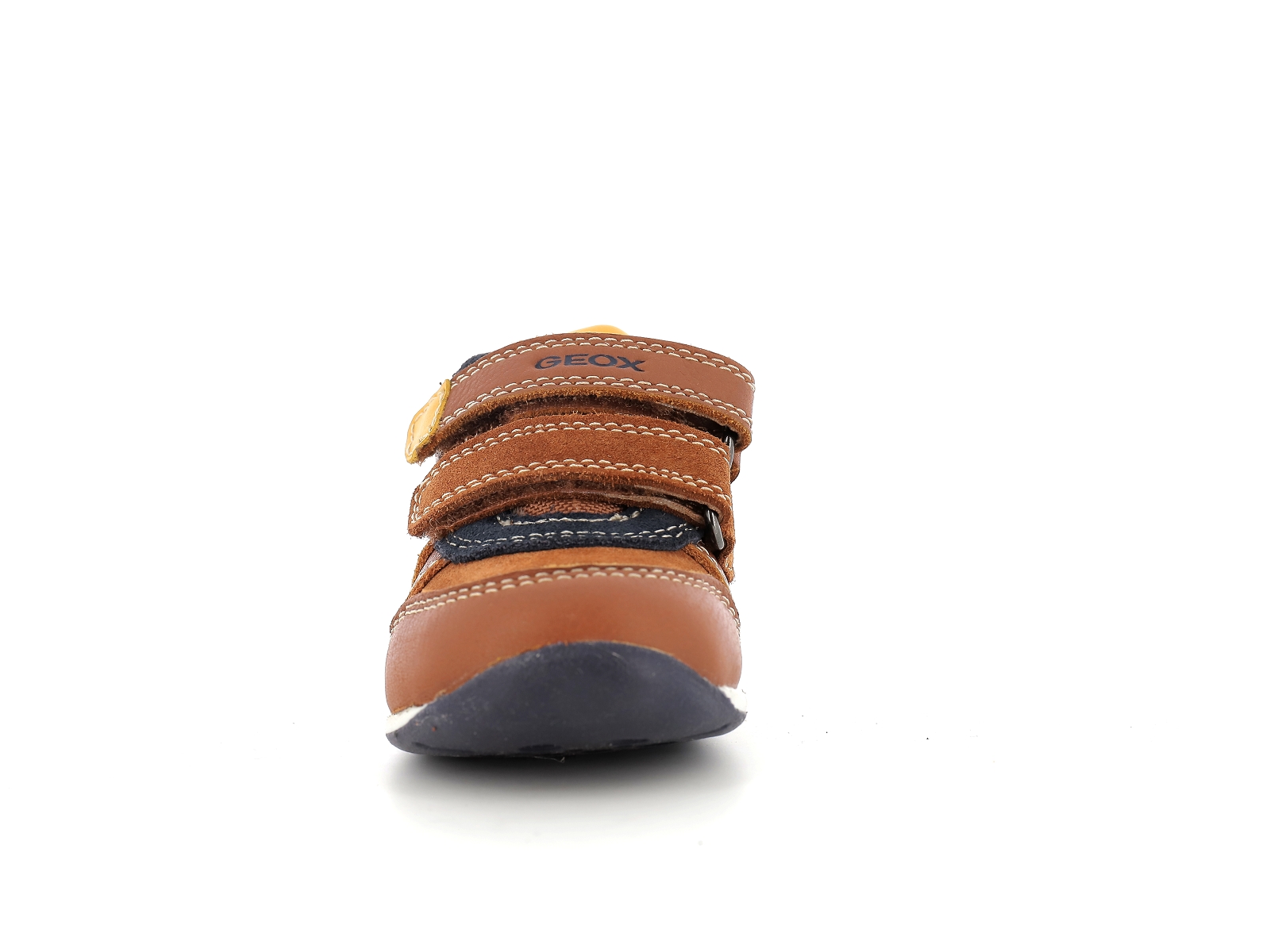 Geox-B EACH BOY-B260BA Cuir Multi-Marron