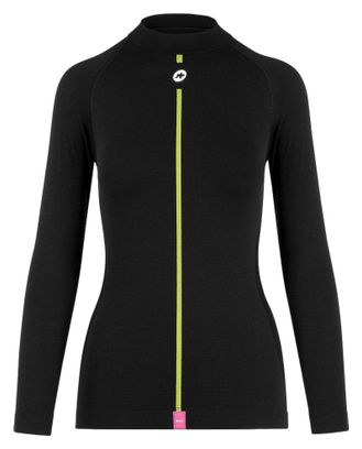 Baselayer Femme Assos Spring Fall Skin Layer Noir