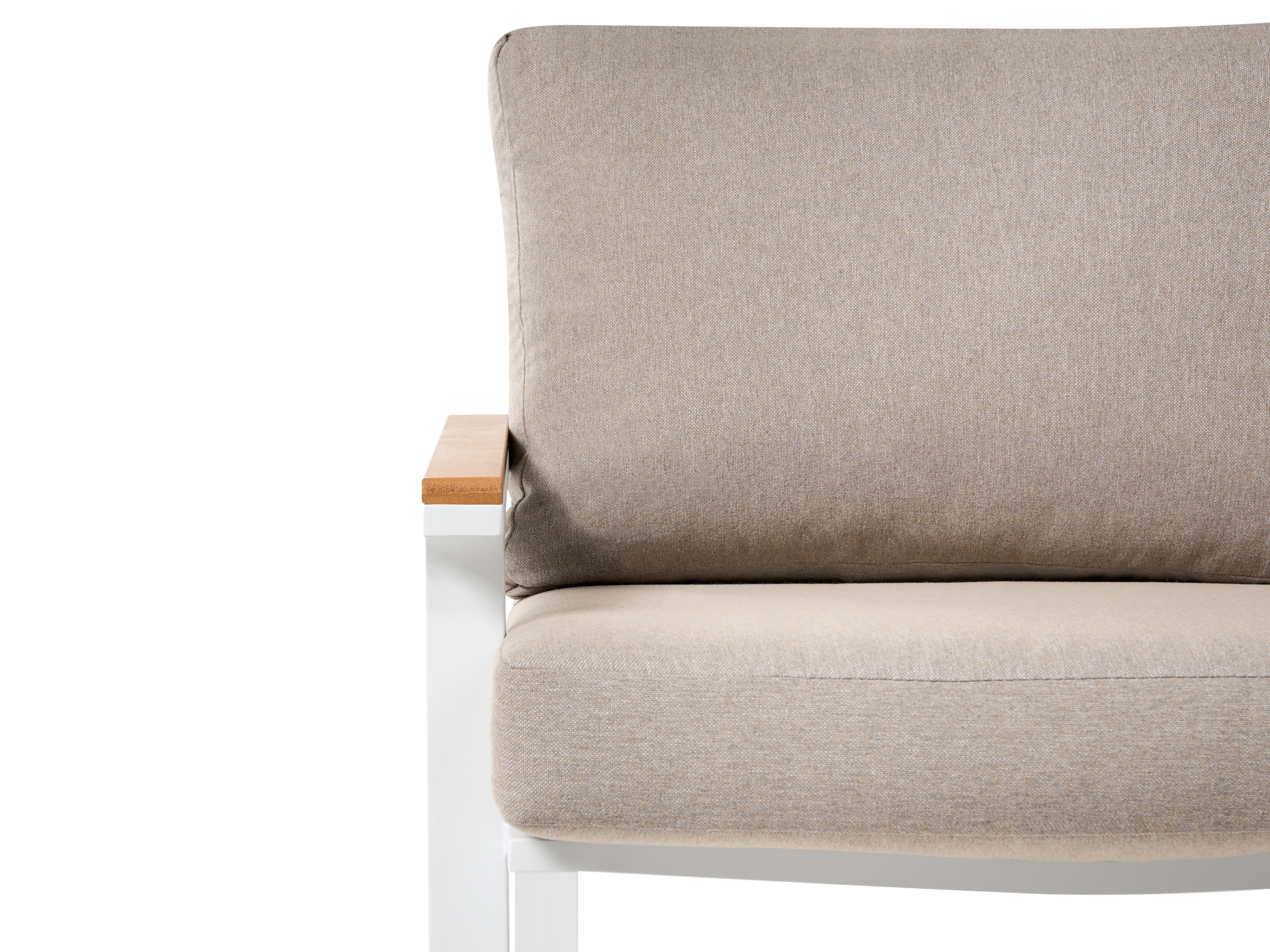 Loungeset met tafel 4-zits ORERO Taupe
