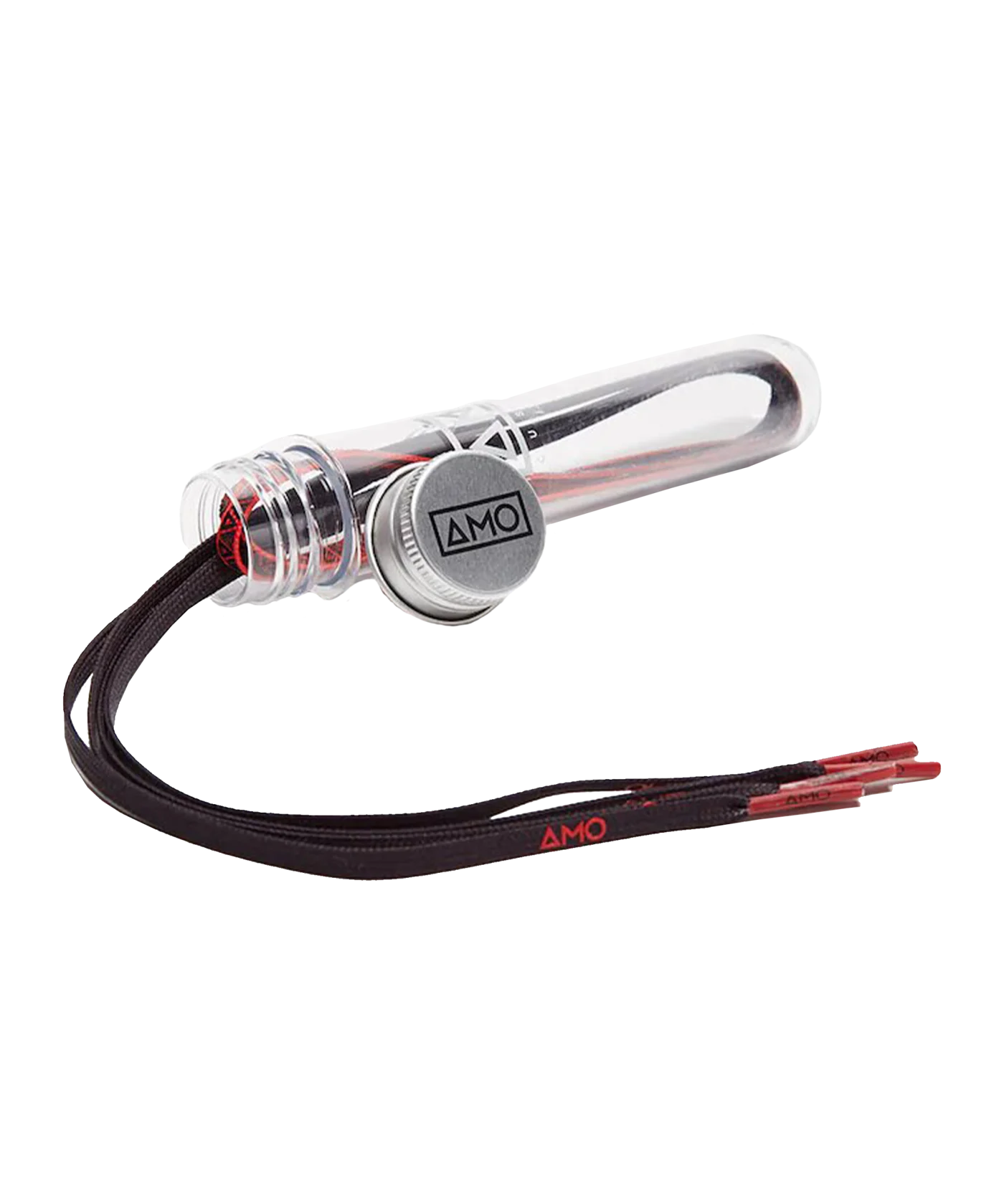 AMO 2.0 Performance Grip Lace 100cm Rot Schwarz
