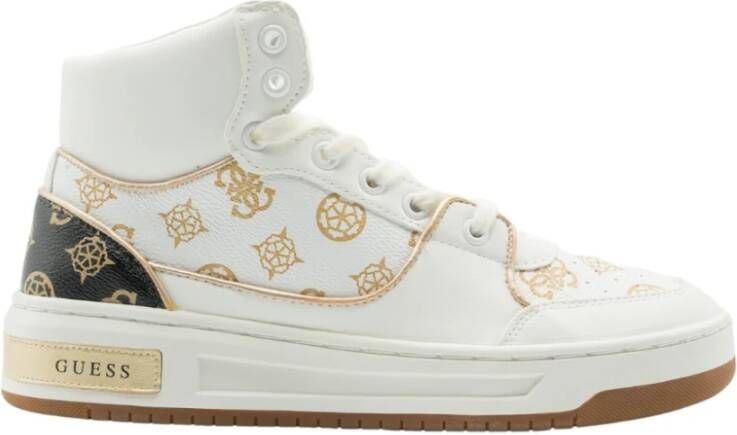 GUESS Tullia Hoge sneakers Dames Wit