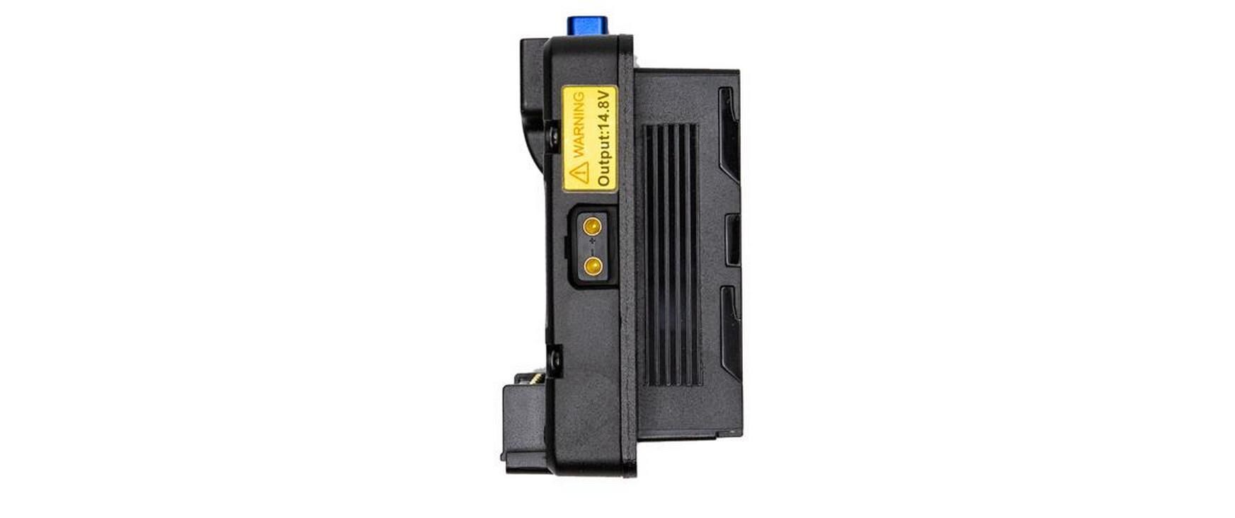 Nano V-Mount zu NP-F Platte (7.4 V)Batteriekonverterplatte zur Verwendung von NP-F Geräten mit NANO V-Mount Batterien