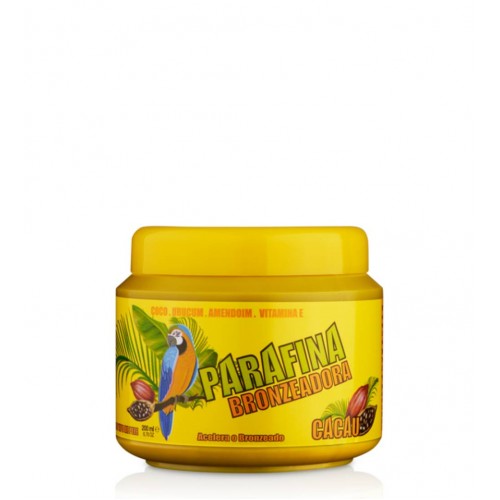 Real Natura Parafina Bronzeadora Cacau 200ml