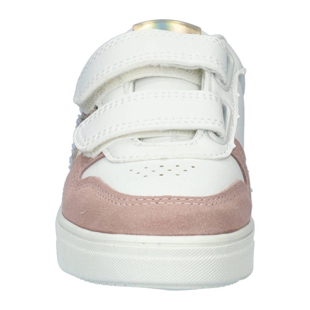 Nelson Kids sneakers wit/roze
