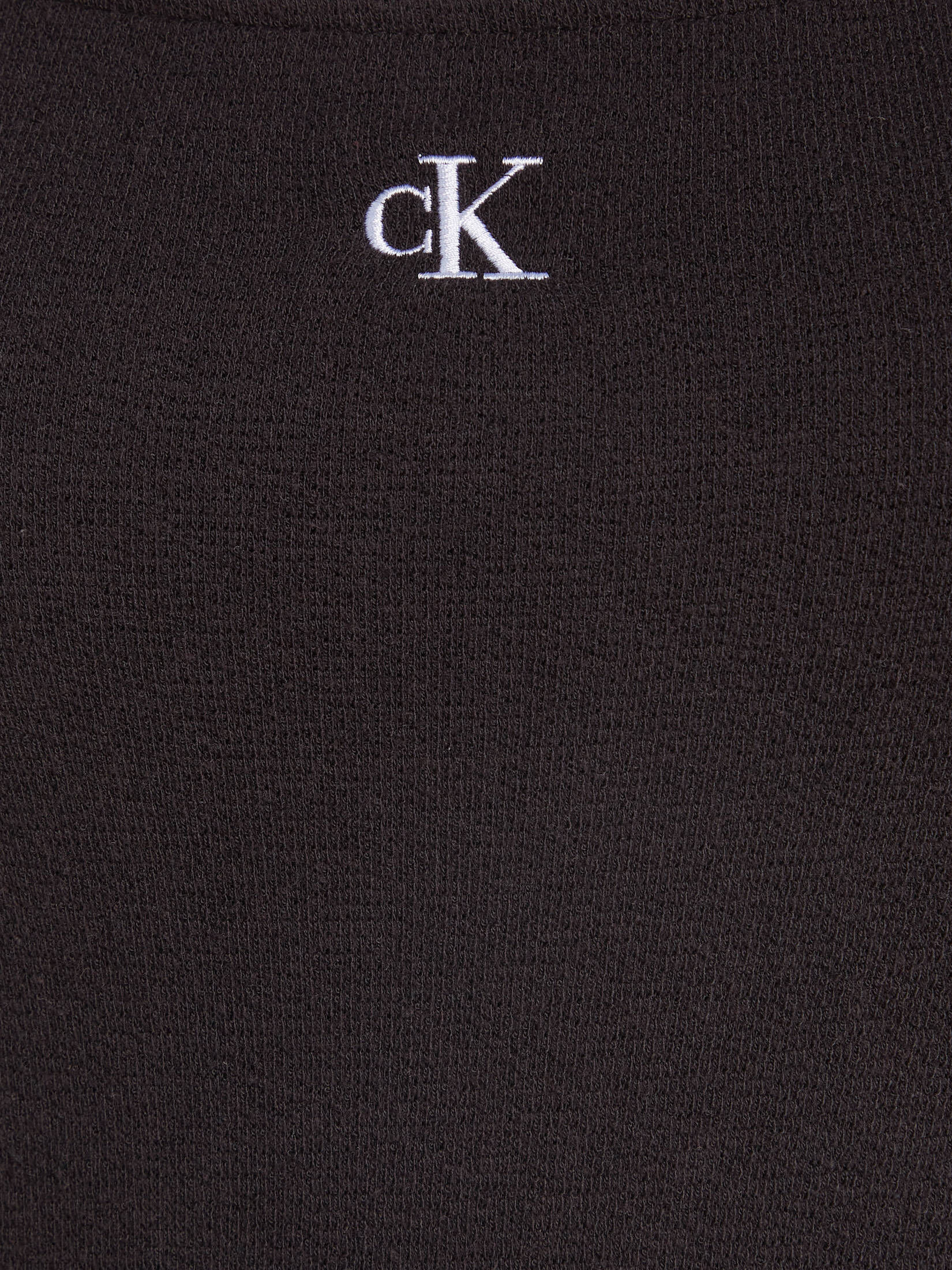 CALVIN KLEIN JEANS| Damen Kleid SLUB