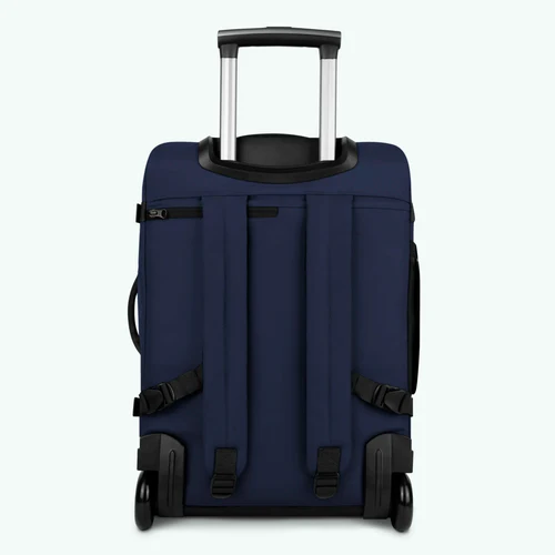 Valise souple 2 roues small Reykjavik bleu marine