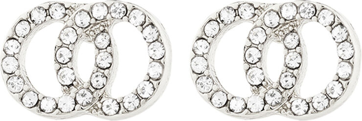 Pilgrim JOLINA earrings silver-plated/multi colour Sølv