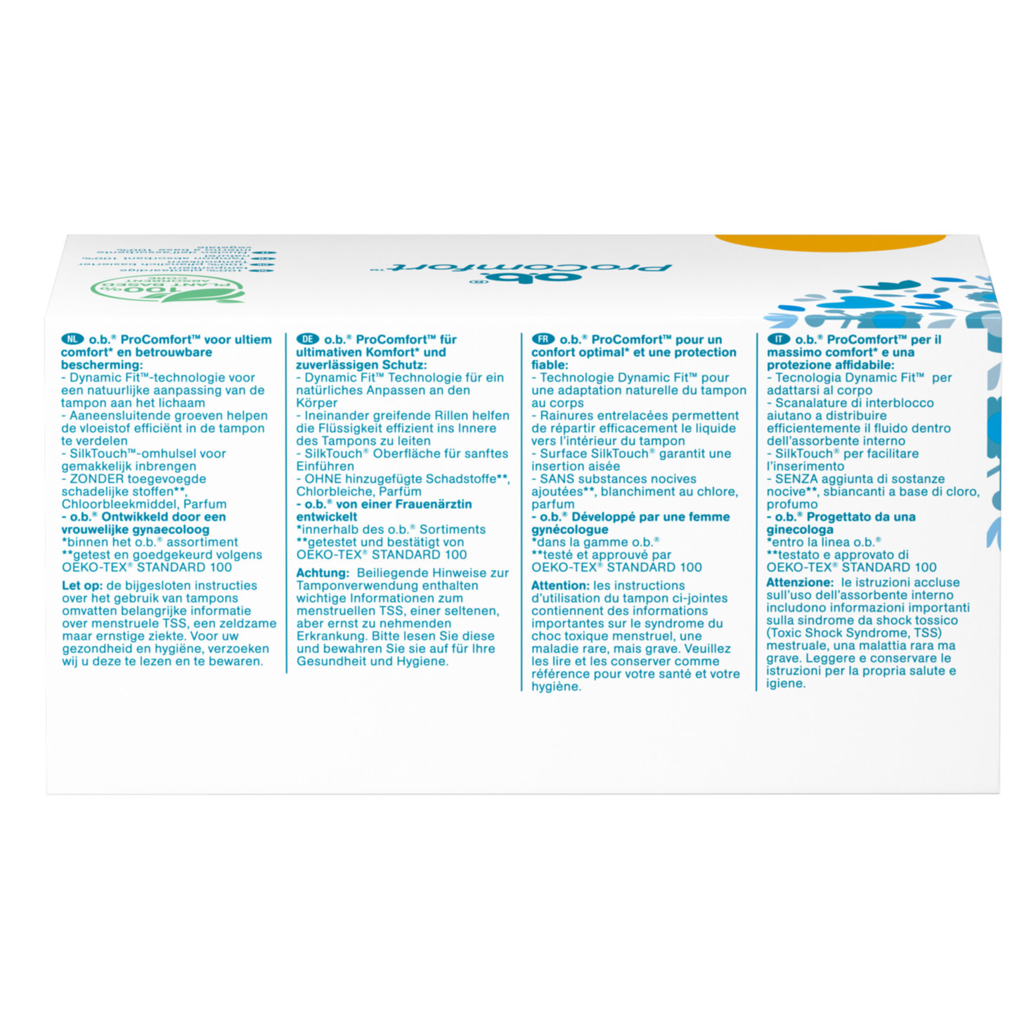 o.b. Tampons Pro Comfort Normal 32 Stück