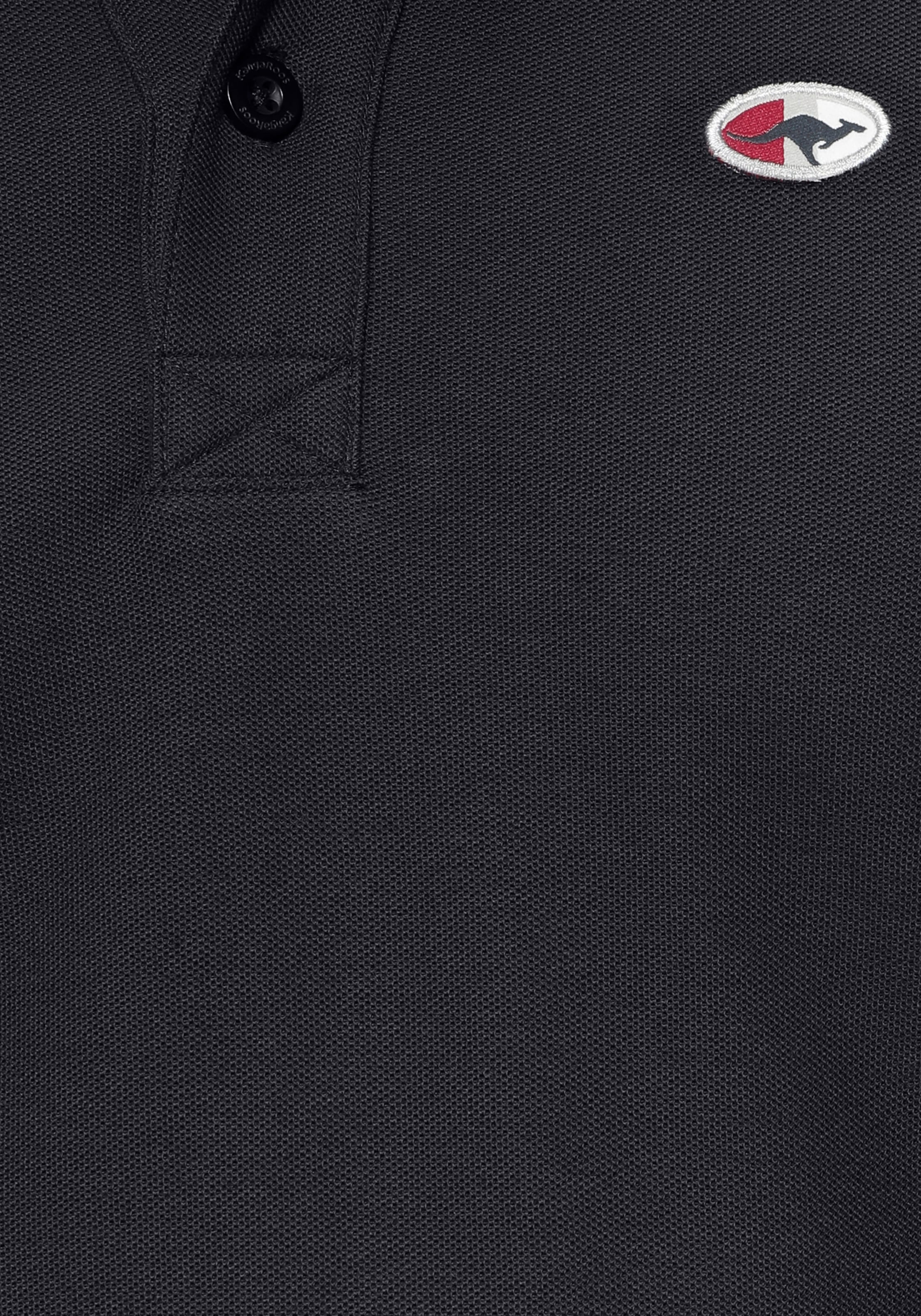 KangaROOS Poloshirt , Kurzarm,  mit Polokragen,  aus Piqué-Stoff,  aus 100% Baumwolle