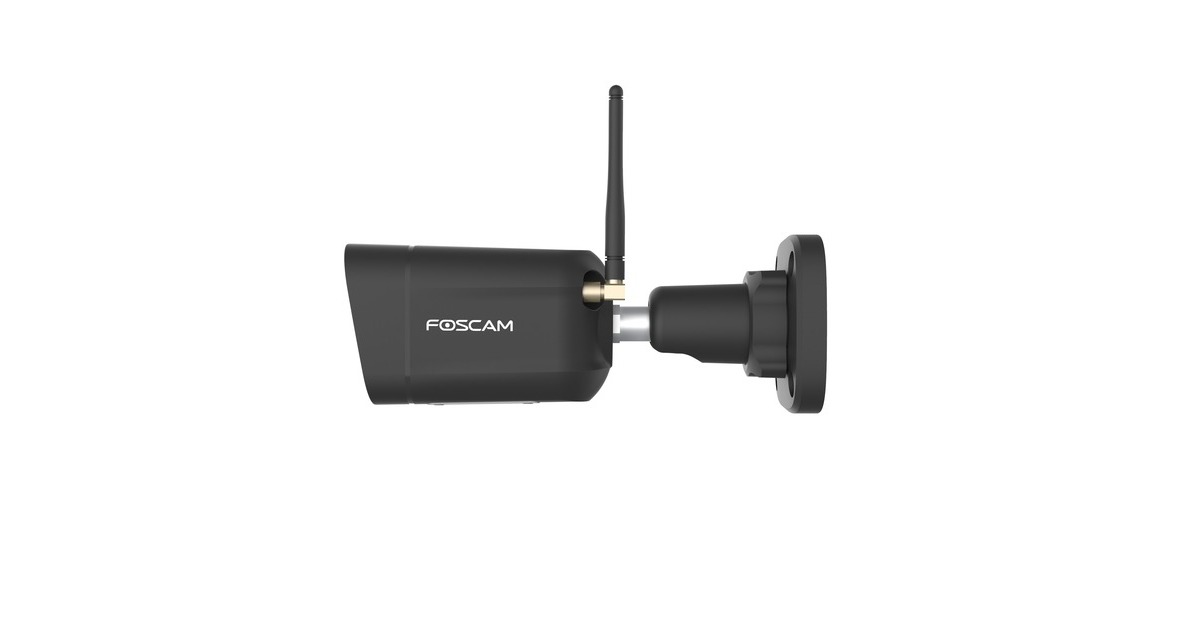 FoscamV8P, 4K/8MP dual-band WiFi beveiligingscamera   (Zwart, met geluid- en lichtalarm)