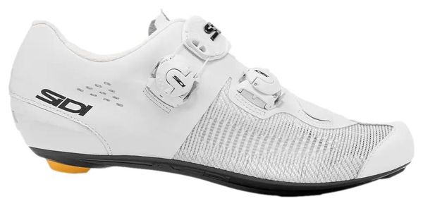 Chaussures de Route Sidi Genius 10 Knit Blanc Unisexe
