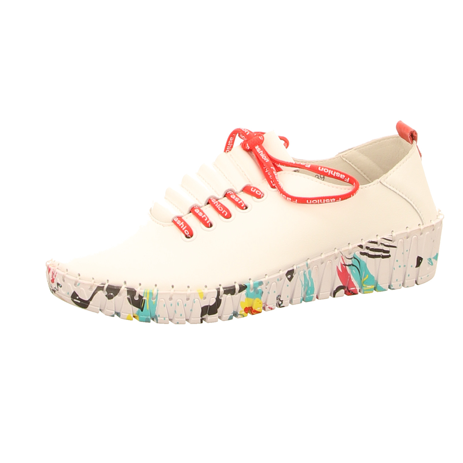2 GO Shoes Schnürer weiß kombi weiss/weiss kombi