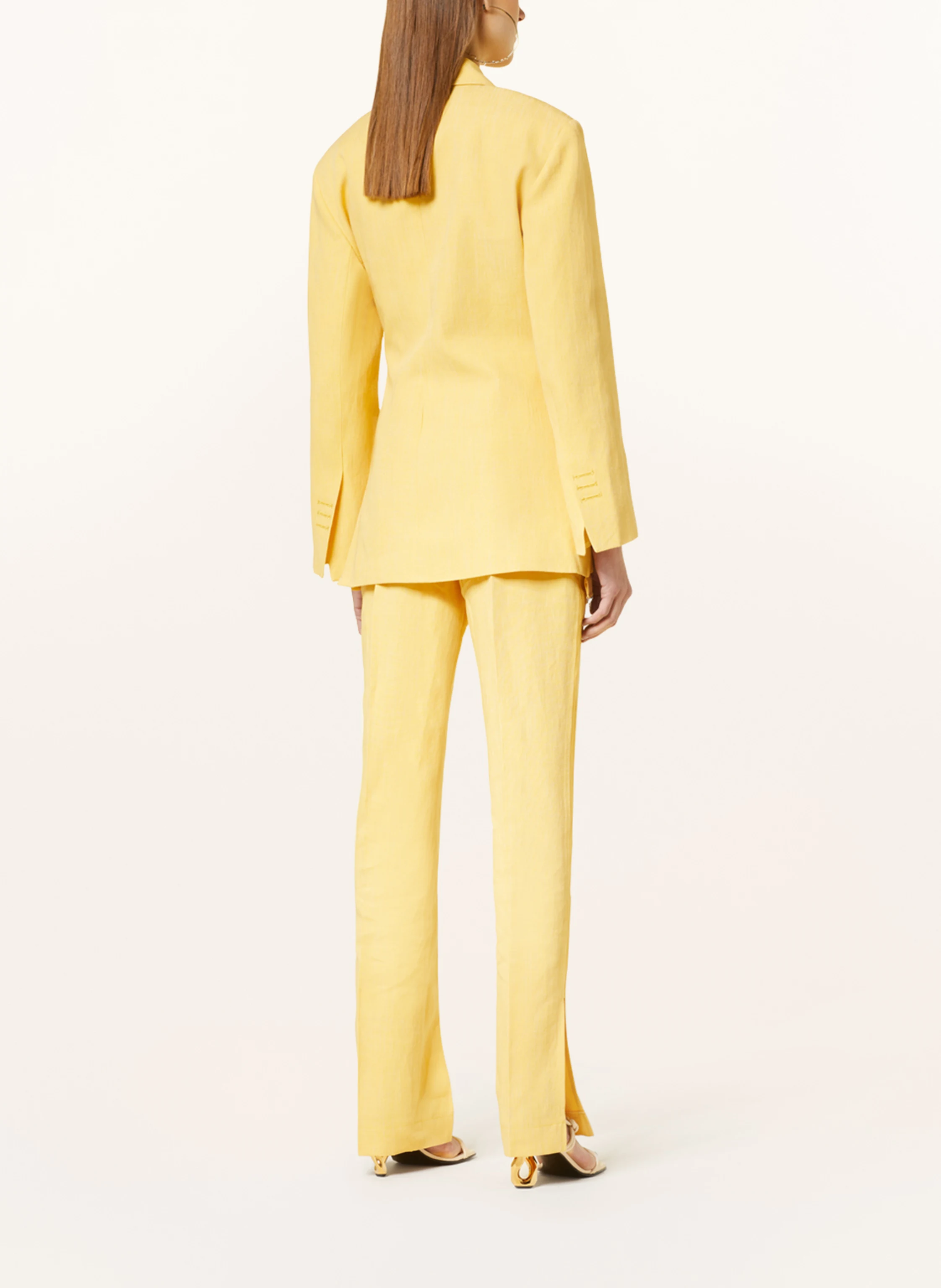 JACQUEMUS Hose LE PANTALON TIBAU mit Leinen