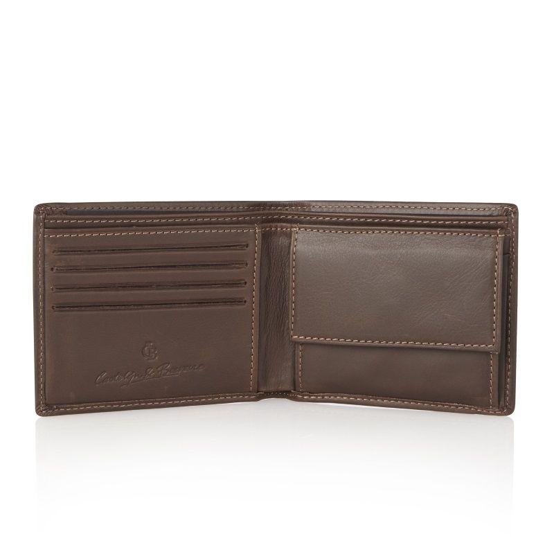 Castelijn & Beerens Canyon Billfold 8 Creditcards RFID Protected Mocca