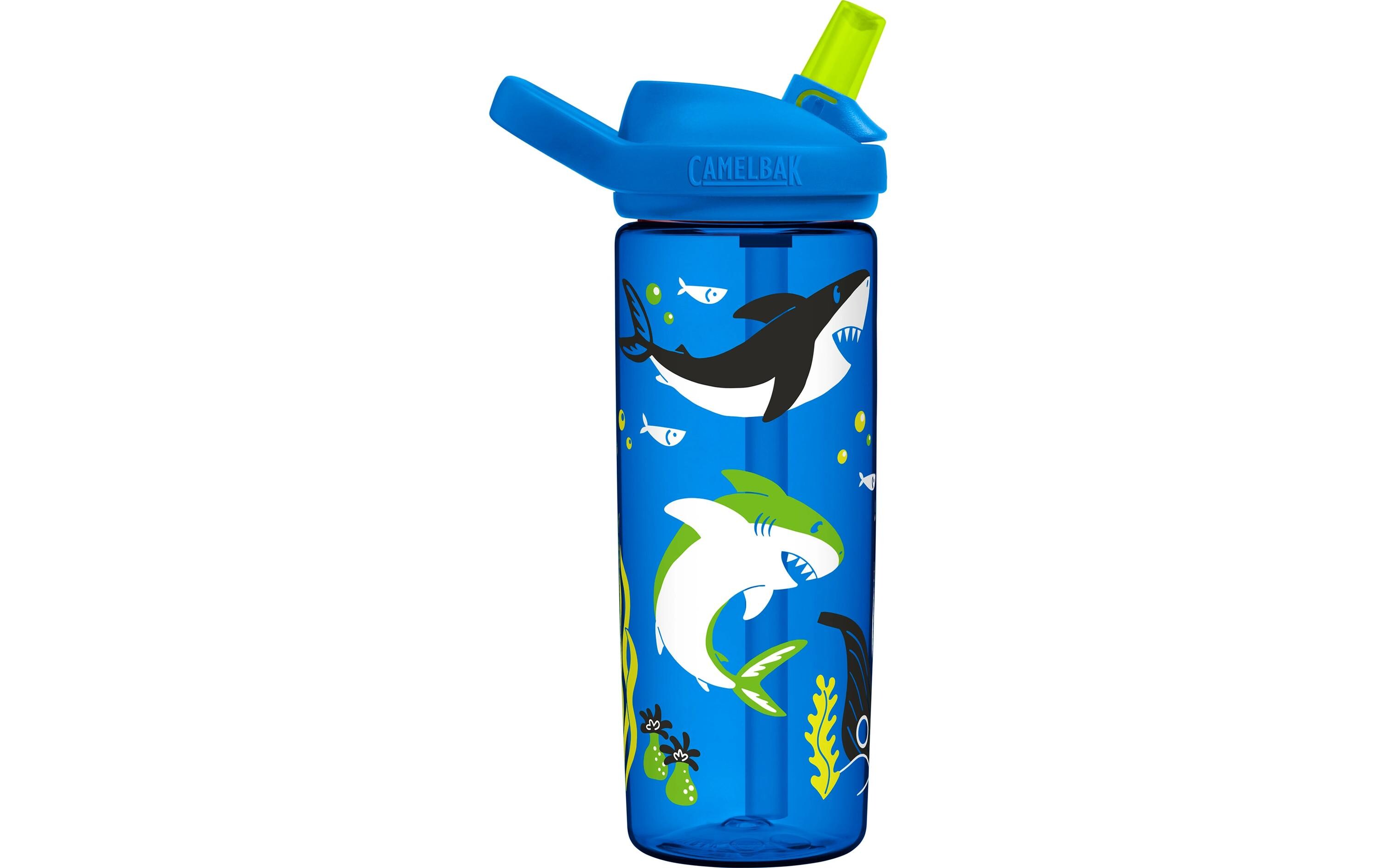 Trinkflasche Eddy+ Treasure Hunt Shark 600 mlWasserflasche für Kinder