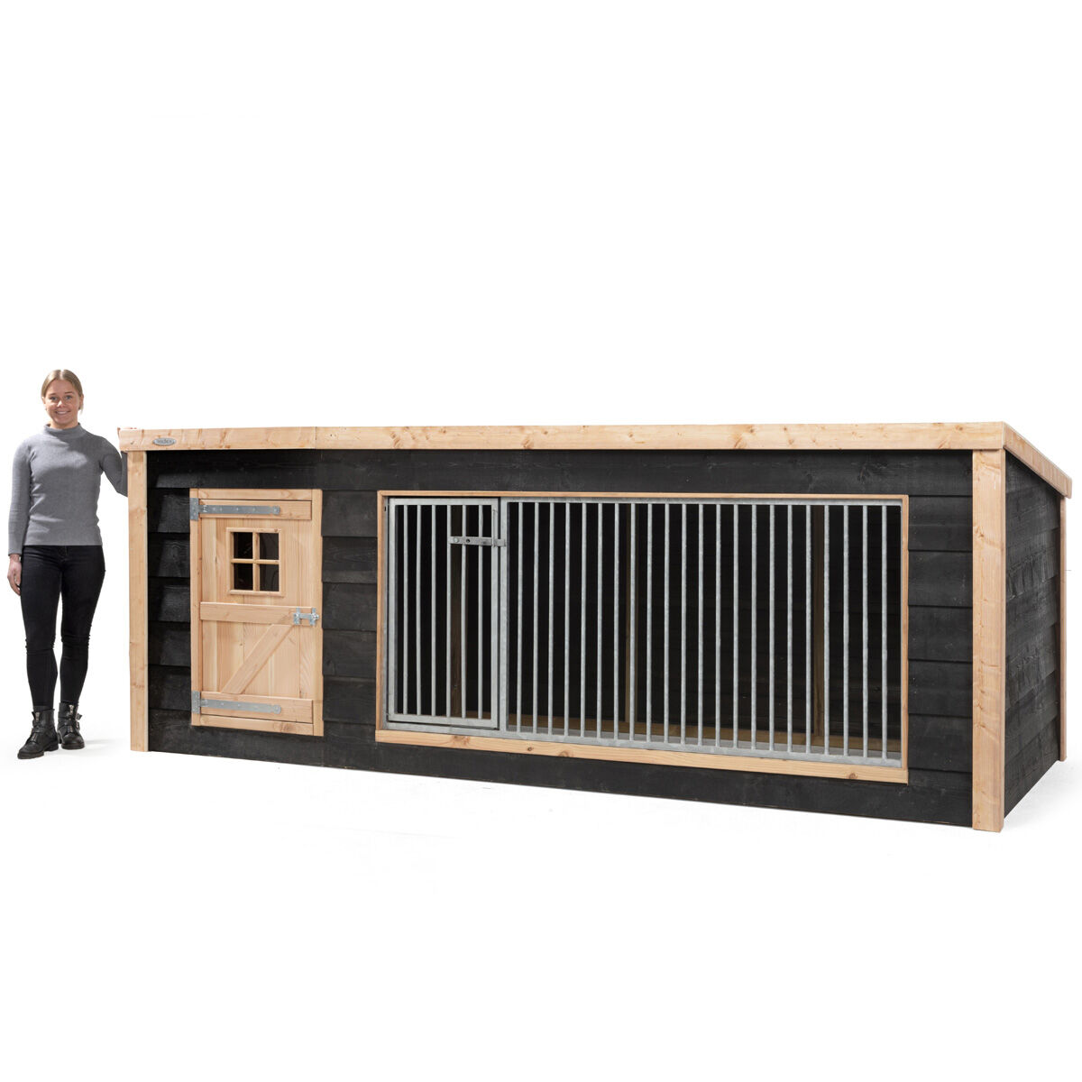Voldux Reno - Hondenkennel - 132x130x442 cm - XL
