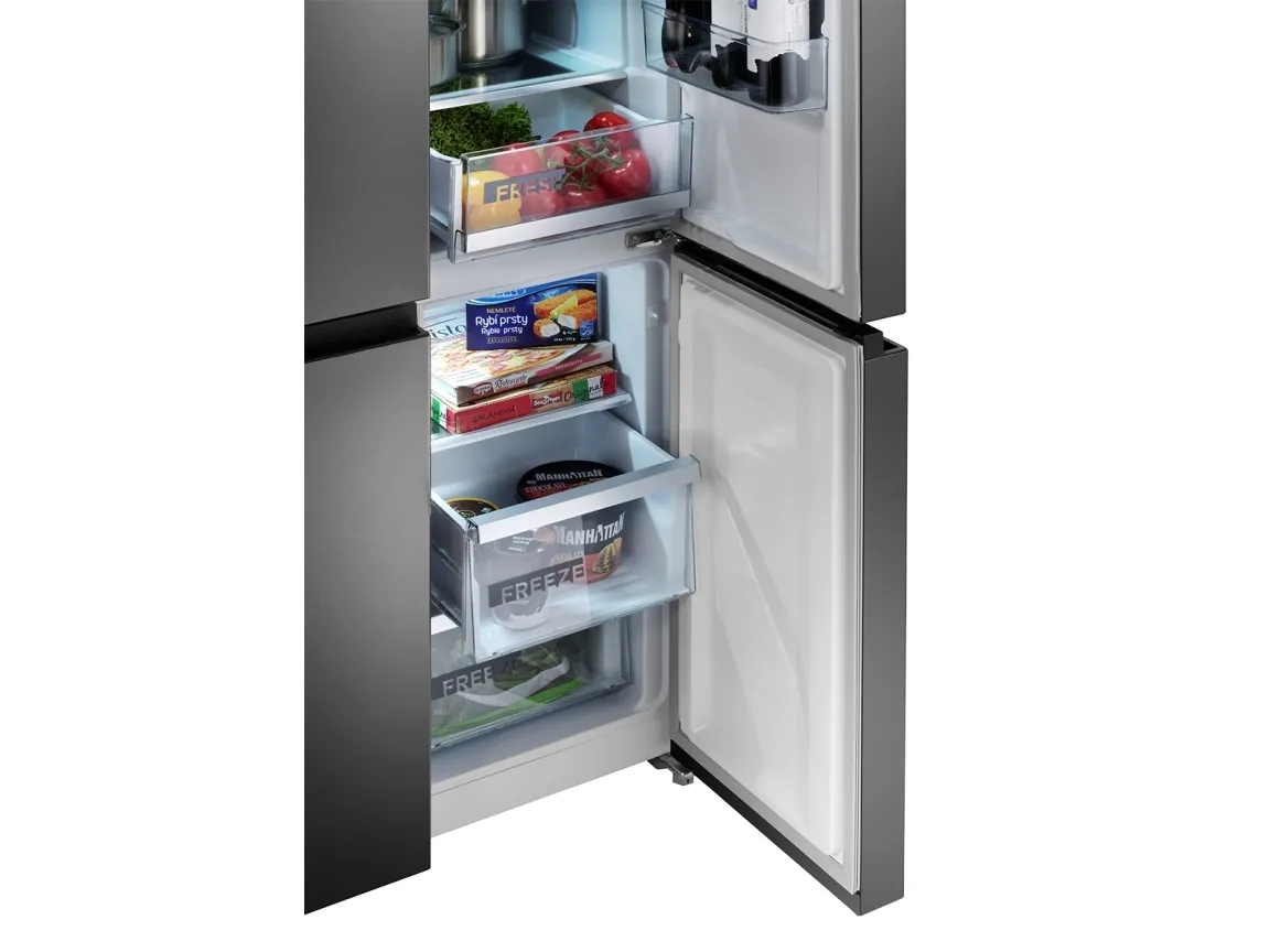 Concept LA8383DS, Fritstående, Grå, 417 L, SN-T, C, 42 dB