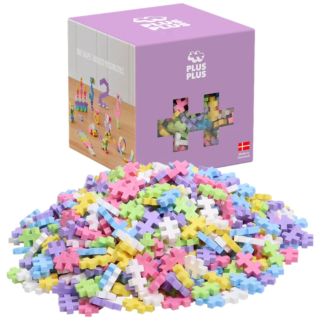 plus-plus bouwstenen - pastel - 600st