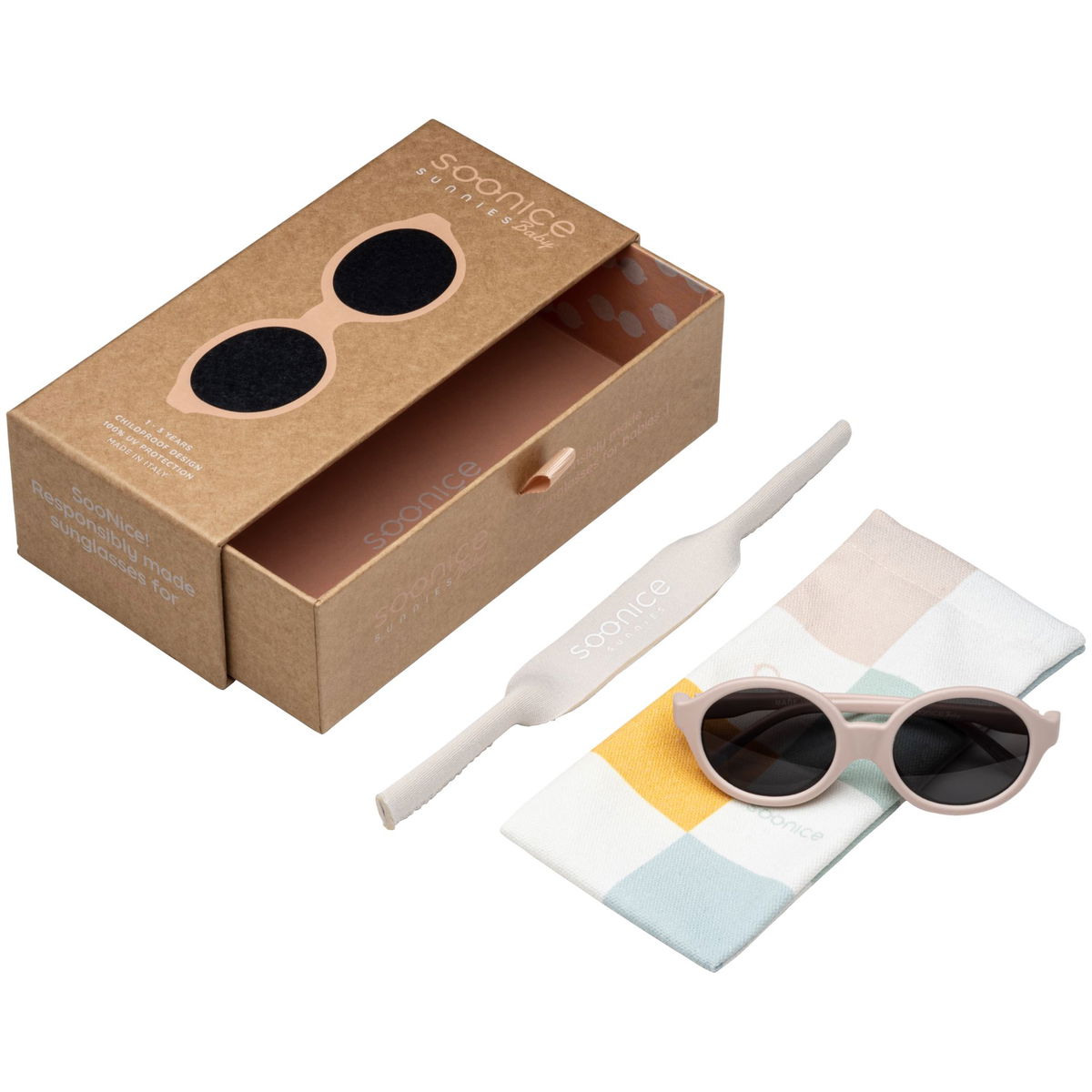 SooNiceSooNice   Sonenbrille Baby rose