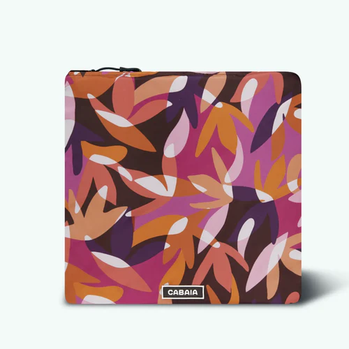 Montreuil - Serviette microfibre rectangulaire rose