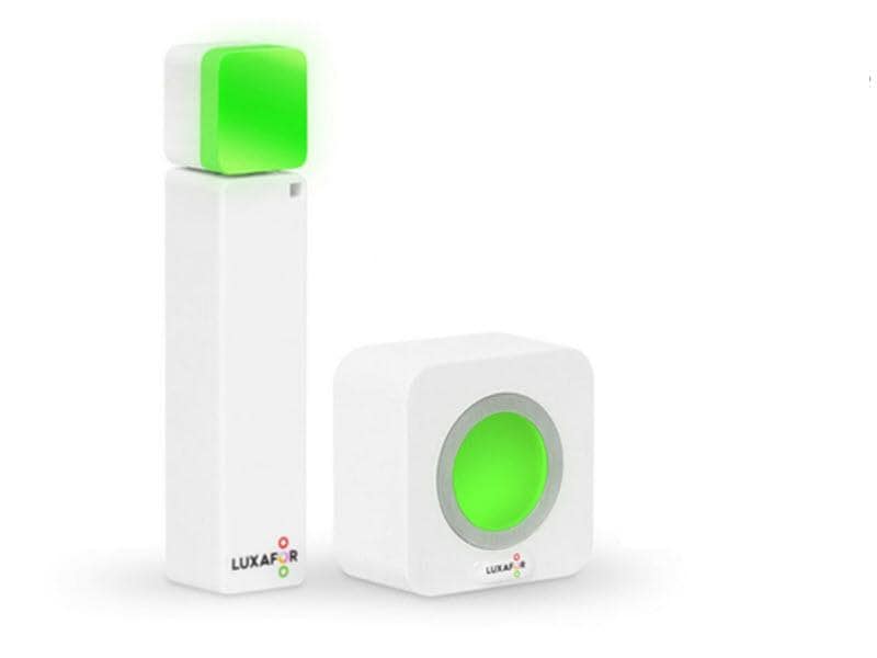 Luxafor Switch Luxafor Switch – Kabellose LED-Verfügbarkeitsanzeige mit einer Fernbedienung, die Ablenkungen eliminiert