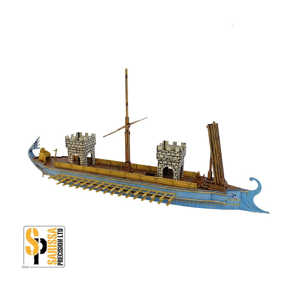 Roman Fighting Ship With Corvus