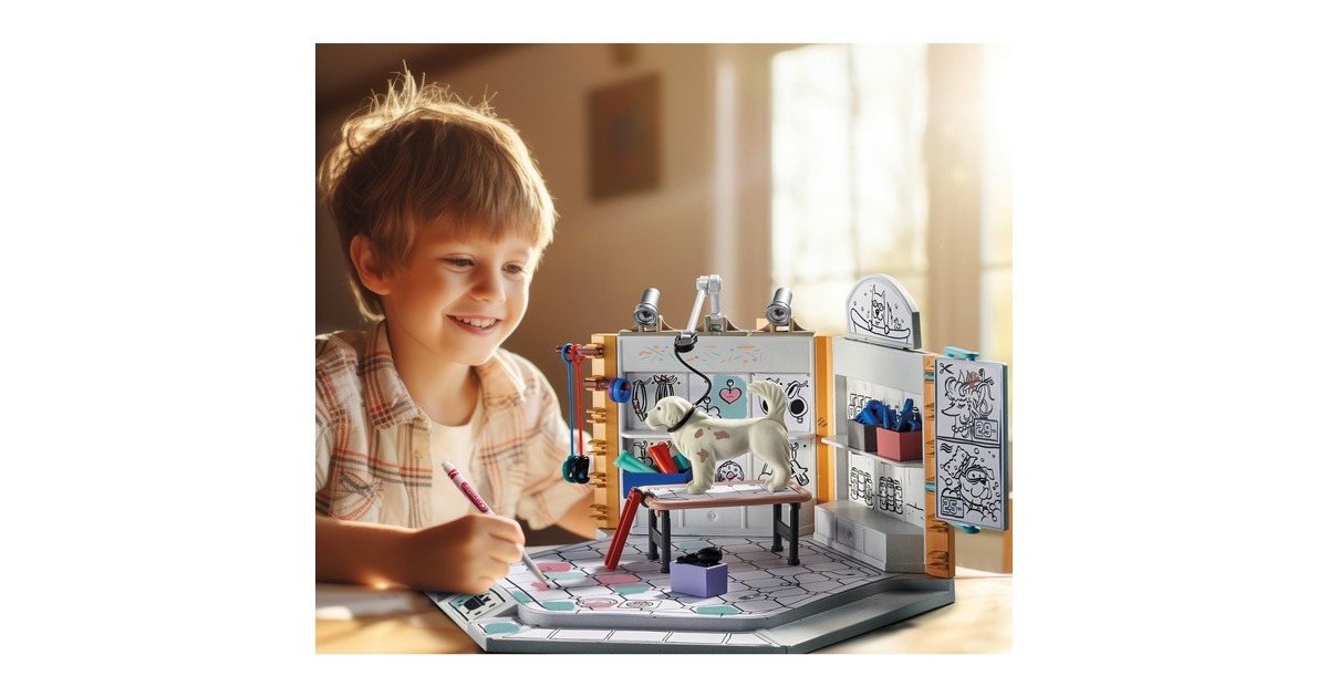 PLAYMOBILColor - Hondensalon Constructiespeelgoed